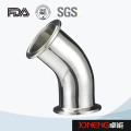 Stainless Steel Sanitary 45D Bend Elbow with Clamp (JN-FT4004)